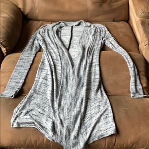 Grey cardigan